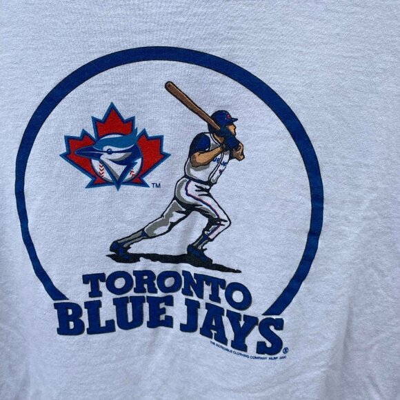 Vintage 2000 Toronto Blue Jays T Shirt XL White MLB - Picture 5 of 5